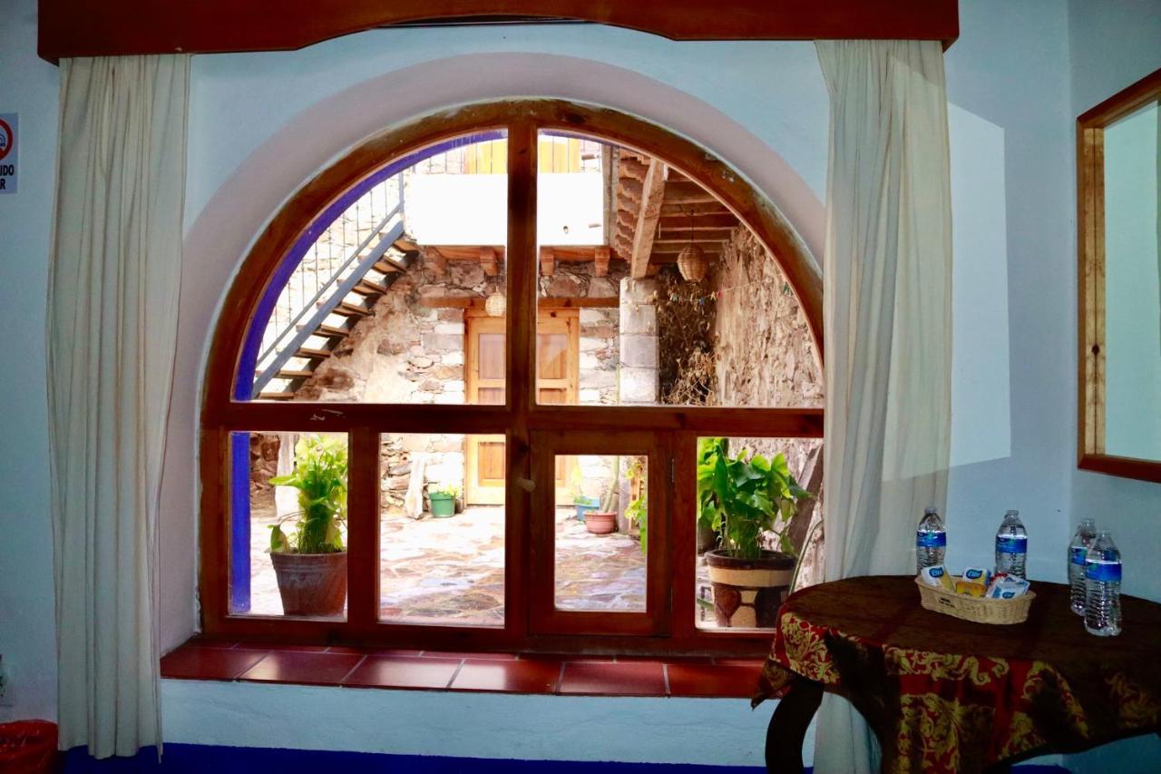 Hospedaje Pizza Azul Catorce Luaran gambar